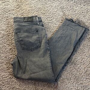 Madewell Men's Dark Gray Straight Jeans